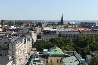 Vanessa Chan sees her time studying abroad in Helsinki, Finland, pictured, as a new spiritual frontier. 