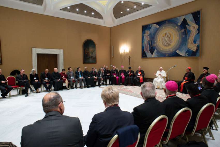 Regional representatives meet Pope Francis, discuss 'continental phase' of synod
