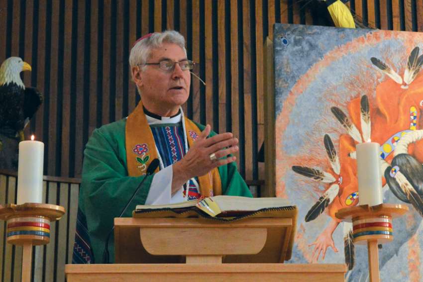 Canada’s Indigenous population is especially vulnerable during the COVID-19 crisis, says a statement from the Guadalupe Circle, co-chaired by Archbishop Murray Chatlain, above.