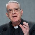 Father Dario Edoardo Vigano replaces Jesuit Father Federico Lombardi (pictured) as director of the Vatican&#039;s television production center, CTV.