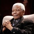 Former South African President Nelson Mandela, who led the struggle to replace the country&#039;s apartheid regime with a multiracial democracy, died Dec. 5 at age 95 at his home in Johannesburg. He is pictured in a 2008 photo.