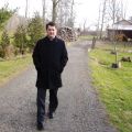 Fr. Andrew Kowalczyk strolls through the 40-hectare retreat centre of the Congregation of St. Michael the Archangel in Melrose, Ont.