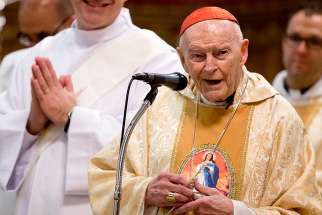 Cardinal McCarrick said June 20 he would no longer exercise public ministry after an allegation of abuse by him against a teenager was found credible.