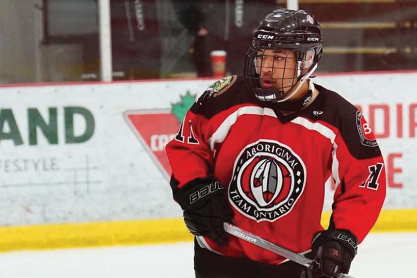 Tyrell Campbell, a 17-year-old hockey player from London, Ont.’s Catholic Central High School. His Diversity in Hockey Guidebook is turning heads in NHL and Hockey Canada circles.