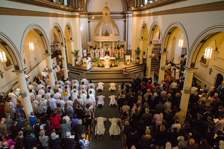 The Jesuit ordinations at Our Lady of Lourdes in Toronto May 20.