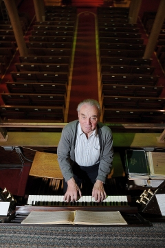 Heribert Michel has been in music ministry in Peterborough, Ont., since coming to Canada from Germany in 1951.