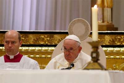 Faith, action, courage will move reconciliation forward, Pope Francis says