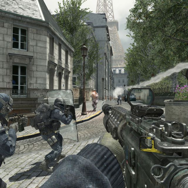 This is a still from the video game Call of Duty: Modern Warfare 3.