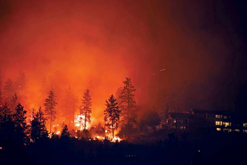 Wildfire season: it’s all in God’s hands