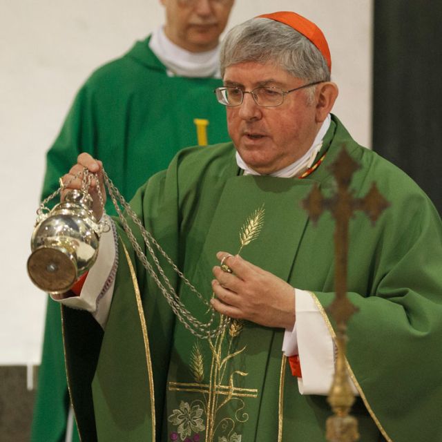 Cardinal Thomas Collins of Toronto is one of 14 cardinals from Canada and the United States who are under the age of 80 and therefore eligible to vote in a conclave to elect a successor to Pope Benedict XVI