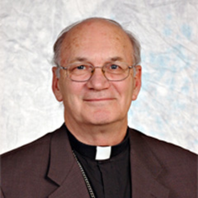 Bishop Paul Marchand, S.S.M., of the Diocese of Timmins, Ontario