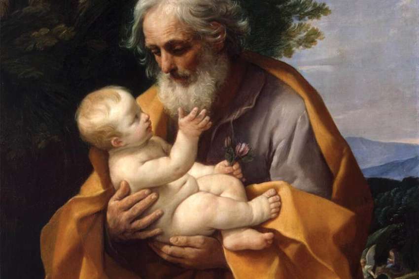 St. Joseph with the Infant Jesus by Guido Reni, c. 1635.