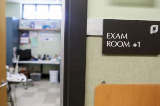 An exam room at the Planned Parenthood South Austin Health Center is seen in Austin, Texas, June 27.