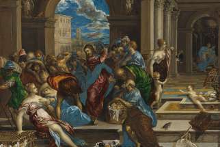 El Greco’s Christ Driving the Money Changers From the Temple.