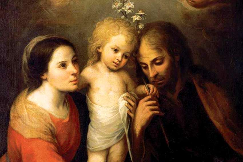 The Holy Family, by Juan Simón Gutiérrez (1680)