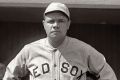 American baseball player Babe Ruth, publicity photo, 1918, Boston Red Sox