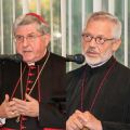 Toronto’s Cardinal Thomas Collins, left, and Greek Orthodox Metropolitan Archbishop Sotirios Athanassoulas.