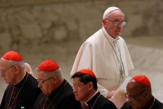 Pope Francis outlined his vision for how the entire church must be &quot;synodal&quot; with everyone listening to each other, learning from each other and taking responsibility for proclaiming the Gospel.