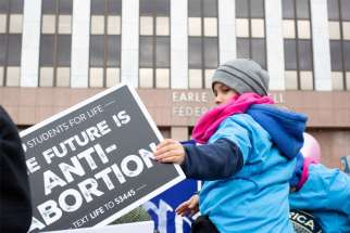 Pro-life advocates in Dallas take part in a March for Life rally Jan. 15, 2022.
