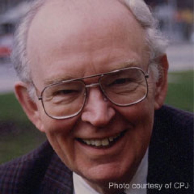 Gerald Vandezande, co-founder of Citizens for Public Justice, passed away July 16 in Ottawa.