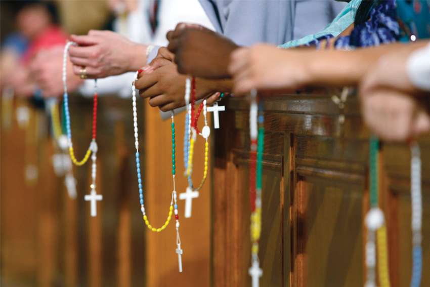 The rosary, for many Catholics, is an “indispensable go-to.”