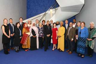The awards reception to celebrate some of Canada&#039;s best writers and recognize their accomplishments in faith and writing. The reception took place October 30, 2017 at the Aga Khan Museum.