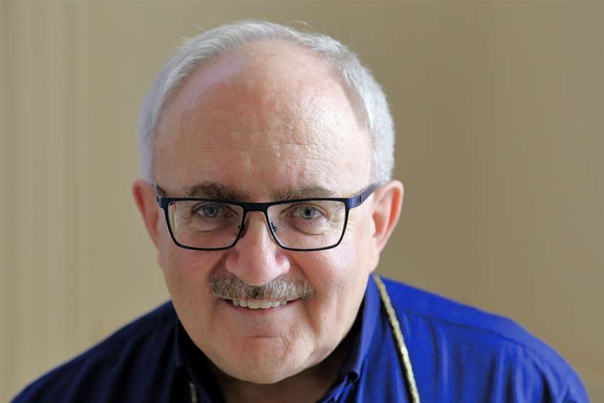 Archbishop Valery Vienneau of Moncton, News Brunswick, pictured in a July 18 photo, detailed in an interview how the sex abuse crisis affects the Acadian church&#039;s vitality and future. 
