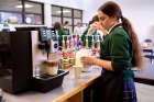 Students at St. John Brebeuf Secondary in Abbotsford, B.C., get caffeine, community and class credit at The Daily Grind, a school coffee shop they’re running themselves.