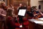 The Seat of Wisdom College Instrumental Ensemble accompanied the Ecclesiastical Schola choir in an Advent concert at St. Hedwig’s Church in Barry’s Bay, Ont., on Dec. 2.