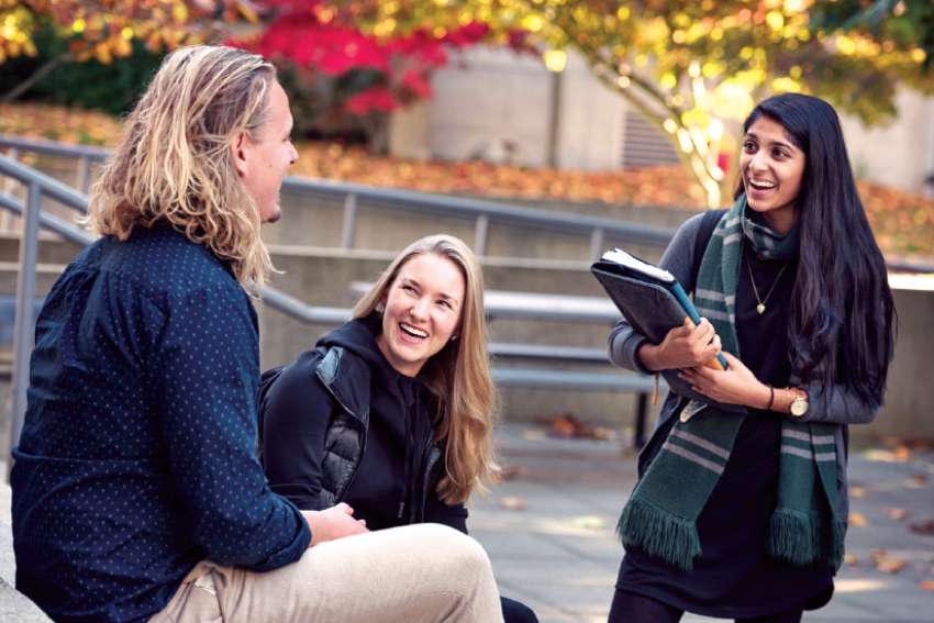 Students from St. Mark’s College and the Vancouver School of Theology have found common ground. 