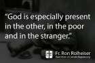Fr. Ron Rolheiser writes about how God is everyone&#039;s God equally. He is not an exclusive to any one &#039;tribe.&#039;