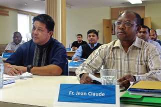 Fr. Jean-Claude Ndanga is one of the 20-25 priests who enrol in the Enculturation program each year. 