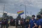 A number of students from York Catholic District School Board schools held a walkout June 8 to protest the board’s decision to not fly the Pride flag at its offices in Aurora, Ont. It drew a counter-protest at one school where it is alleged students were assaulted.