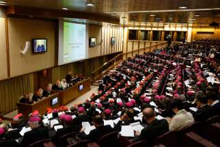 Family synod midterm report stirs controversy among bishops
