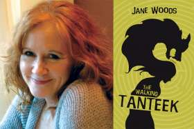 Jane Woods, author of The Walking Tanteek.