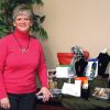 With products from around the world, Jolica’s founder Darlene Loewen shows off the diversity of her fair trade company.