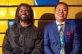 Mother Teresa Catholic Academy in Scarborough alumni Randell Adjei, Ontario’s Poet Laureate, top, and principal Jose Alberto Flores, below, share a passion for helping students find their way through life’s challenges.