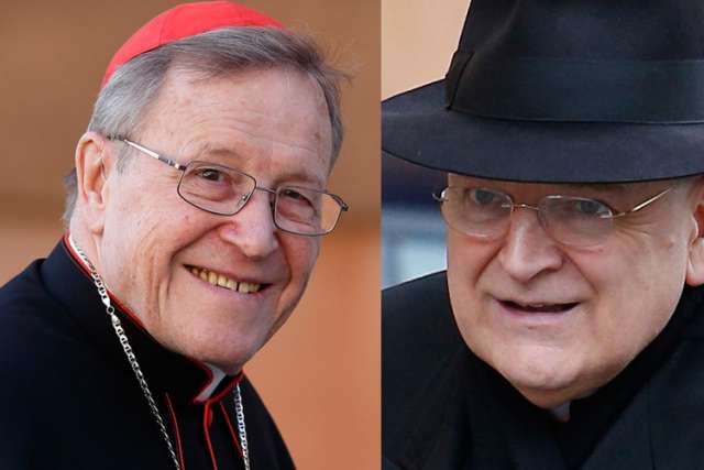 Cardinal Walter Kasper and Cardinal Raymond Burke