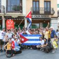 Members of the World Youth Day delegation from Cuba pose for a photo in Toledo, Spain last August.
