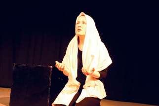 Elisa Lollino, the founder, actor and playwright at Ephphatha Productions stumbled upon her unique ministry in the form of one-person plays. 
