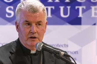 Bishop William McGrattan, the newly-elected vice-president of the Canadian Conference of Catholic Bishops.