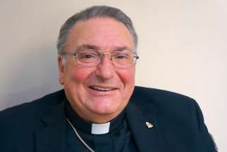 Archbishop Anthony Mancini, Ordinary of the Archdiocese of Halifax-Yarmouth.