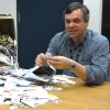 Francois Gloutnay helps organize stamp sales every year at Montreal-area shows to raise funds for Development and Peace.