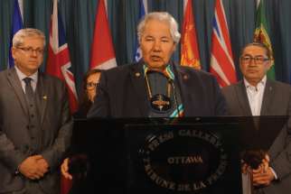 TRC chair Sen. Murray Sinclair said Catholic bishops will wear the shame of the past on Indian residential schools. 