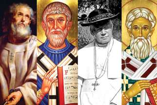 Sts. Peter, Gregory the Great, Pius X and St. Leo the Great are but a few of the popes who went on to be named saints.