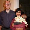 James and Ruth Lobo Shaw with their baby William at a recent fundraiser in Ottawa.
