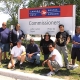 Workers striking at the Canada Post facility on Commissioners Street on June 27.