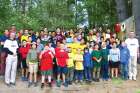 Boys at Camp Caribou participated in sports, hiking and swimming while attending Mass and spiritual reflection seminars.