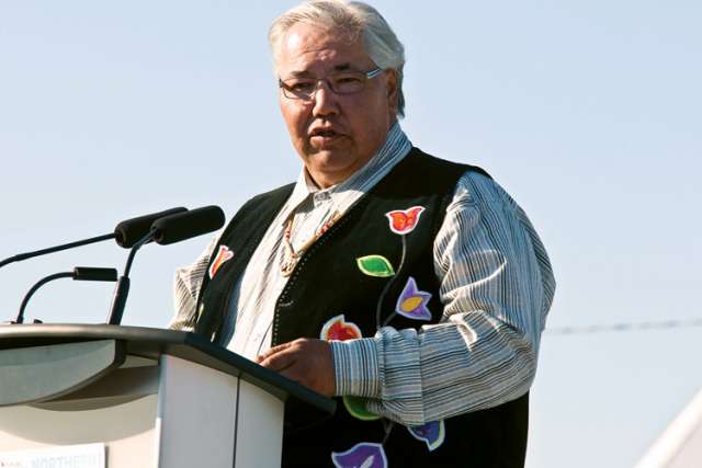 Justice Murray Sinclair, head of the Truth and Reconciliation Commission.