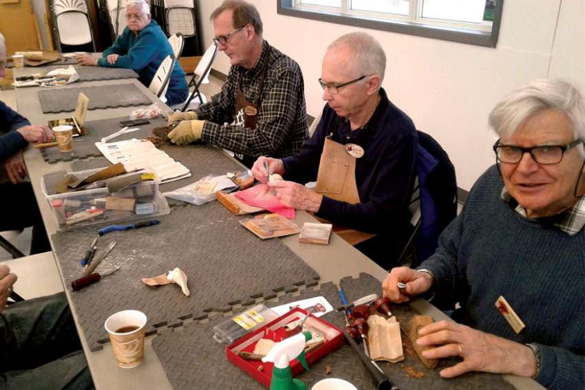 A Men’s Shed is a place where senior men can come together and work with their hands, improving emotional health.